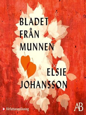 cover image of Bladet från munnen